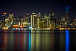 architecture, Bridge, Cities, City, Francisco, Gate, Golden, Night, San, Skyline, California, Usa, Bay, Sea, Bridges