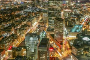 architecture, Bridges, Boston, Boswash, Cities, City, Night, Skyline, Usa, Massachusetts, Tower, Ocean, Bay, Atlantique, Pa