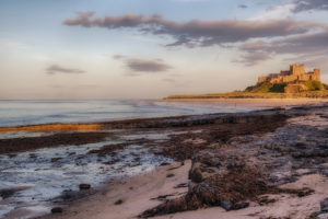 castle, Beach, Shore, Ocean