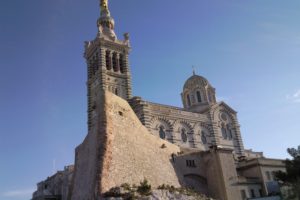 basilique, Notre dame de la garde, Temple, Architecture, Cities, France, Marseille, Monuments, Panorama, Panoramic, Provence, Urban, 13