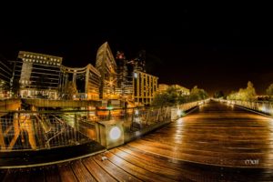 architecture, Cities, France, Light, Towers, Monuments, Night, Panorama, Panoramic, Paris, Urban, Temples