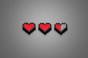 love, Minimalistic, Hearts