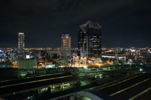 architecture, Asia, Asian, Asians, Buildings, City, Citylife, Cityscapes, Japan, Skyline, Skylines, Skyscrapers, Night, Light, Osaka