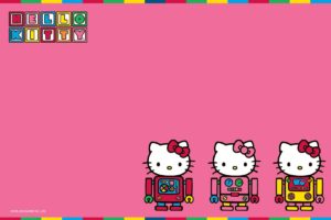 hello, Kitty, White, Cartoon, Cat, Cats, Kitten, Girl, Girls, 1hkitty, Comics, Game