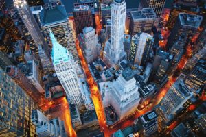 usa, City, New, York, Buildings, Manhattan, Walls, Skyscrapers, Street, Night, Lights