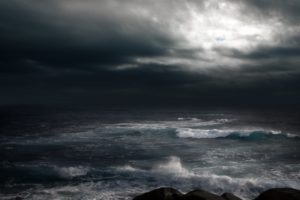 storm, Weather, Rain, Sky, Clouds, Nature, Ocean, Sea