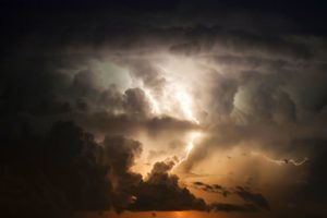 lightning, Storm, Rain, Clouds, Sky, Nature, Thunderstorm