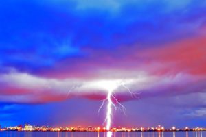 lightning, Storm, Rain, Clouds, Sky, Nature, Thunderstorm