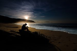 water, Sunset, Beach, Sand