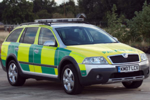 2007, Skoda, Octavia, Scout, Paramedic, 1z, Ambulance, Emergency