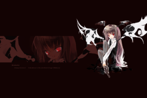 women, Touhou, Devil, Koakuma