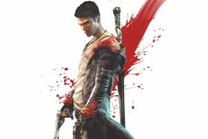 guns, Men, Devil, May, Cry, Dante, Artwork, Swords