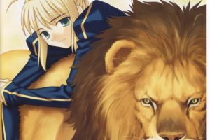 visual, Novels, Type moon, Concept, Art, Artwork, Anime, Saber, Lions