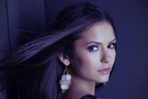 brunettes, Women, Actress, Nina, Dobrev, Faces, Portraits