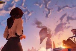 women, Artwork, Bioshock, Infinite, Low angle, Shot