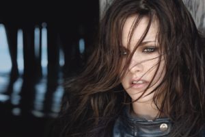 brunettes, Women, Kristen, Stewart, Actress, Leather, Jacket, Faces, Portraits