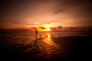 landscapes, Mood, Emotion, Beaches, Sunset, Sunrise, Reflection, Ocean, Sea, Sky, Clouds, People, Other