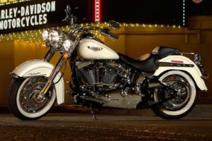 2015, Harley, Davidson, Flstn, Softail, Deluxe