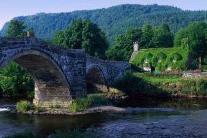 old, River, Bridge