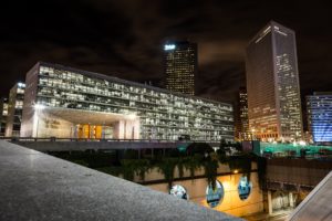 architecture, Cities, France, Light, Towers, Monuments, Night, Panorama, Panoramic, Paris, Urban, Temples