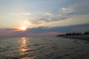 sunset, Sea, Beach, Sky, Sun, Waves, Summer