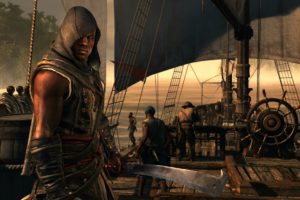 assassins, Creed, Black, Flag, Fantasy, Fighting, Action, Stealth, Adventure, Pirate