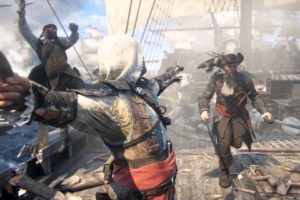 assassins, Creed, Black, Flag, Fantasy, Fighting, Action, Stealth, Adventure, Pirate