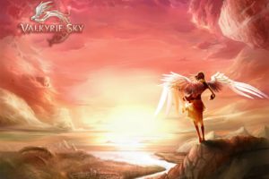 valkyrie, Sky, Fantasy, Mmo, Rpg, Arcade, Online, Action, Fighting, Shooter, Sci fi, Artwork, Art