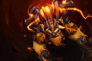 dota, 2, Earthshaker, Monster, Games, Fantasy, Warrior, Artwork