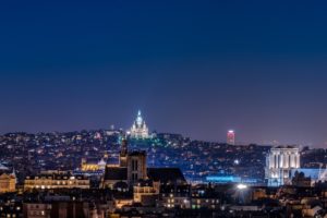 france, Houses, Paris, Night, Cities