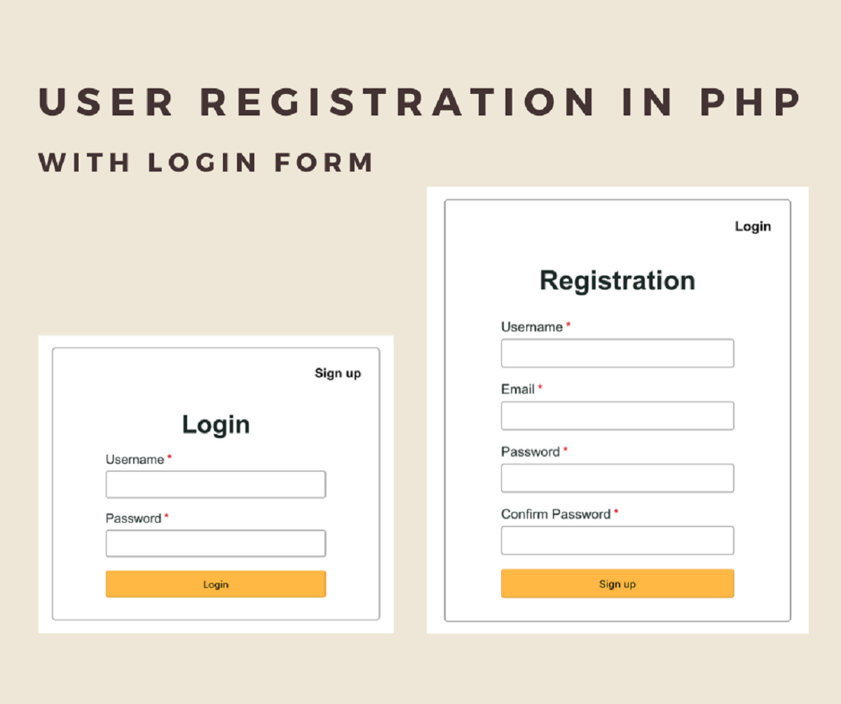 How To Create A Login Page PHP