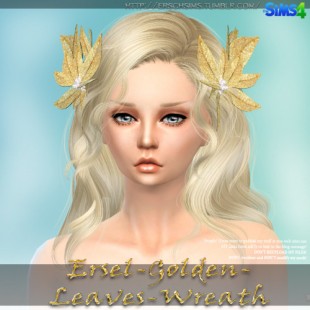 Golden Leaves by Ersel at ErSch Sims » Sims 4 Updates