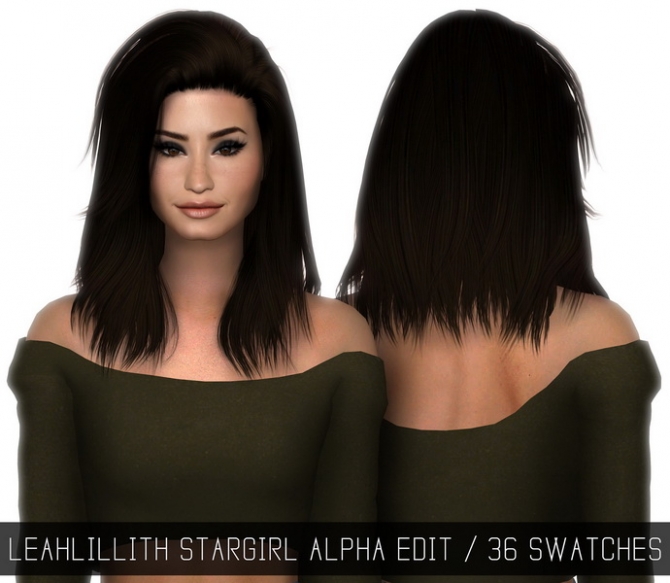 Sims 4 CC Hair Simplicity