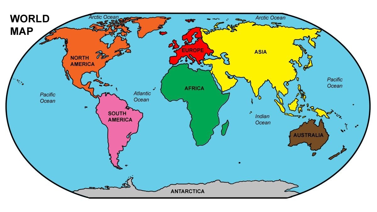 World Map Labeled