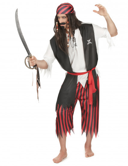 Costume da pirata leggendario per uomo 2