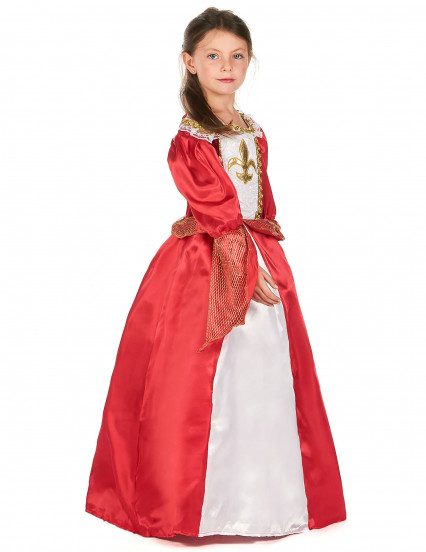 Costume principessa medievale per bambina 2