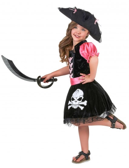 Costume da principessa pirata per bambina 2