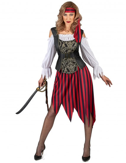 Costume da pirata gipsy per donna 1