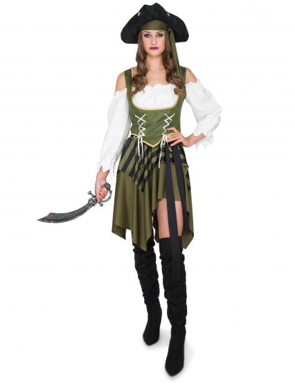 Costume pirata filibustiere per donna 2