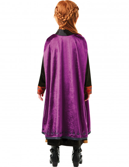 Costume deluxe Anna Frozen 2™ bambina 2