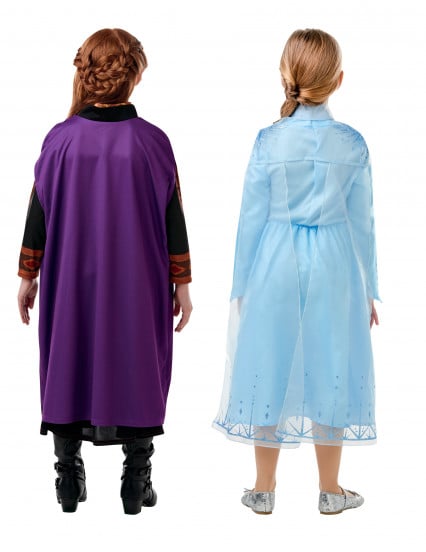 Cofanetto regalo costume Elsa e Anna Frozen 2™ bambina 2