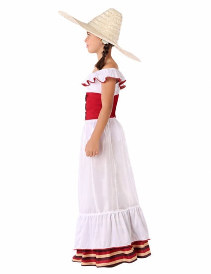 Costume da messicana per bambina 2