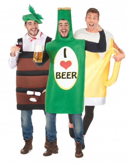 Costume di gruppo birra e vino per adulti 1