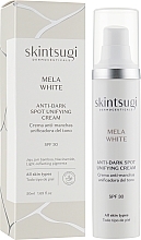 Creme para rosto anti-manchas escuras Skintsugi Mela White Anti-Dark Spot Unifying Cream SPF30