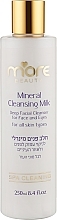 Leite mineral para rosto More Beauty Mineral Cleansing Milk