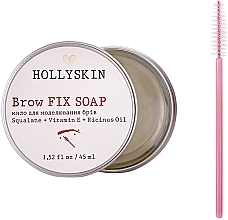 Hollyskin Brow Fix Soap Sabão para modelar sobrancelhas