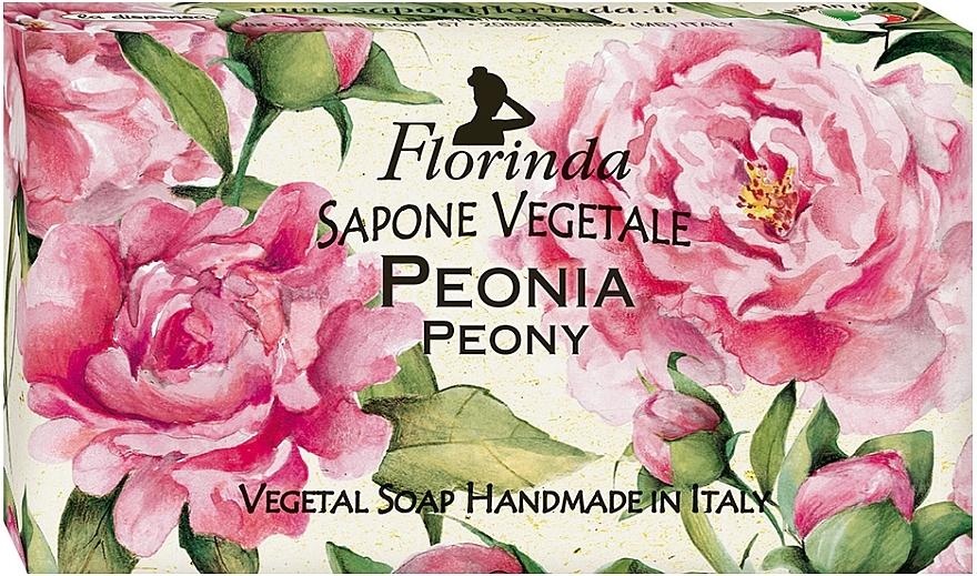 Sabão natural "Peónia" - Florinda Peony Natural Soap