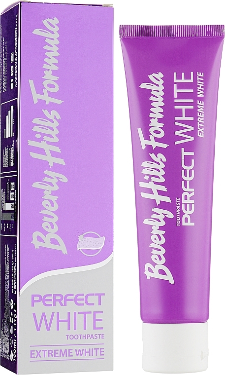 Pasta de dentes - Beverly Hills Formula Perfect White Extreme White