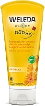 Champô-gel para corpo e cabelo Weleda Calendula Waschlotion & Shampoo