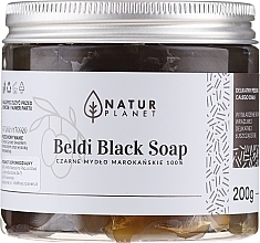 Sabonete marroquino beldi preto Natur Planet Moroccan Beldi Black Soap